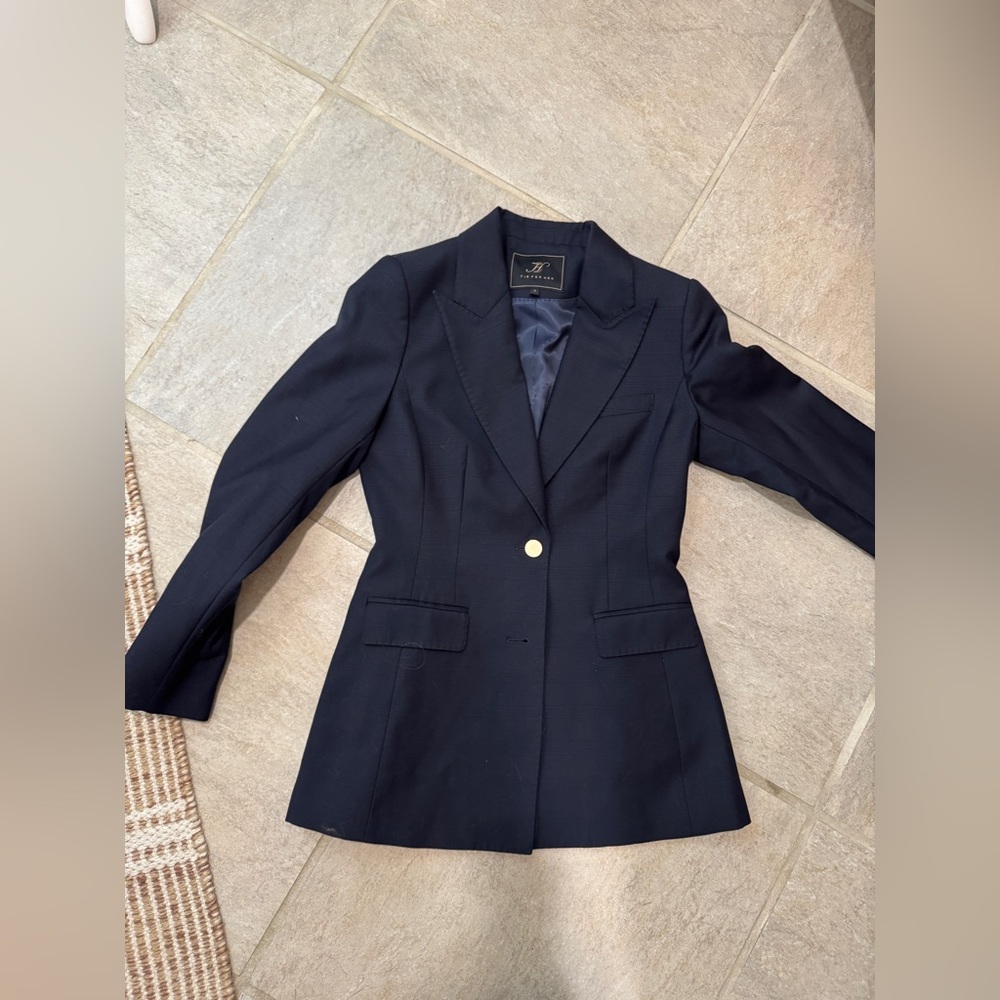 Tie for Her Navy Suit Set size 2